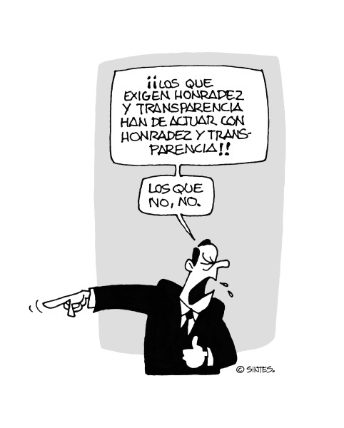 Honradez y transparencia